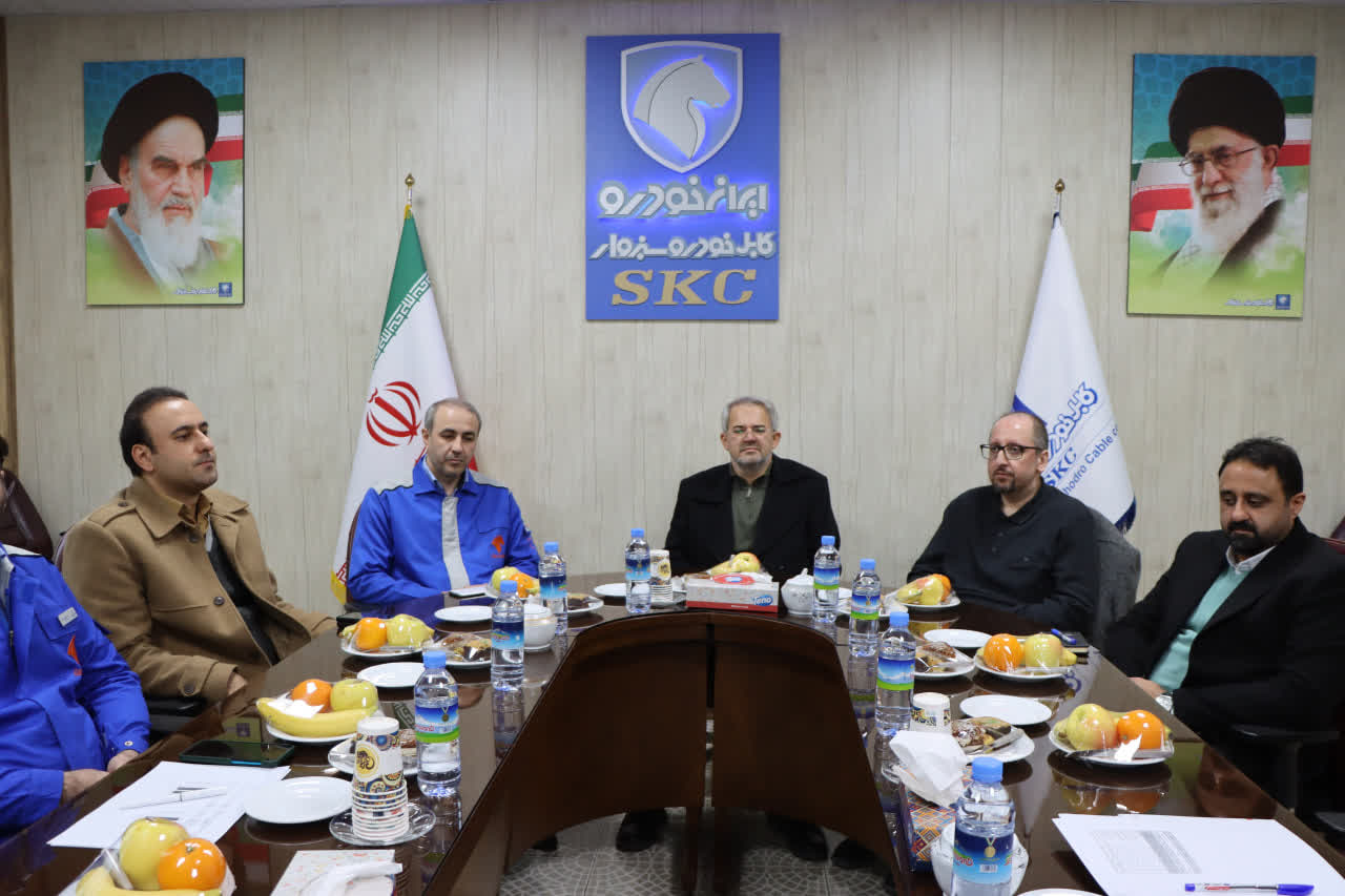 بازدید مدیر عامل محترم شرکت یاپکو از شرکت کابل خودرو سبزوار